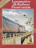 "Locomotive & Railway Preservation," Front Cover, 1987